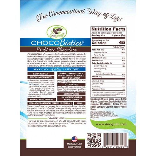CHOCOBiotics® Probiotic Chocolate - Image 2