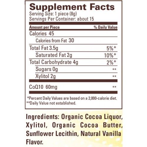 ChocoCoQ10® CoQ10 Chocolate Supplement - Image 3